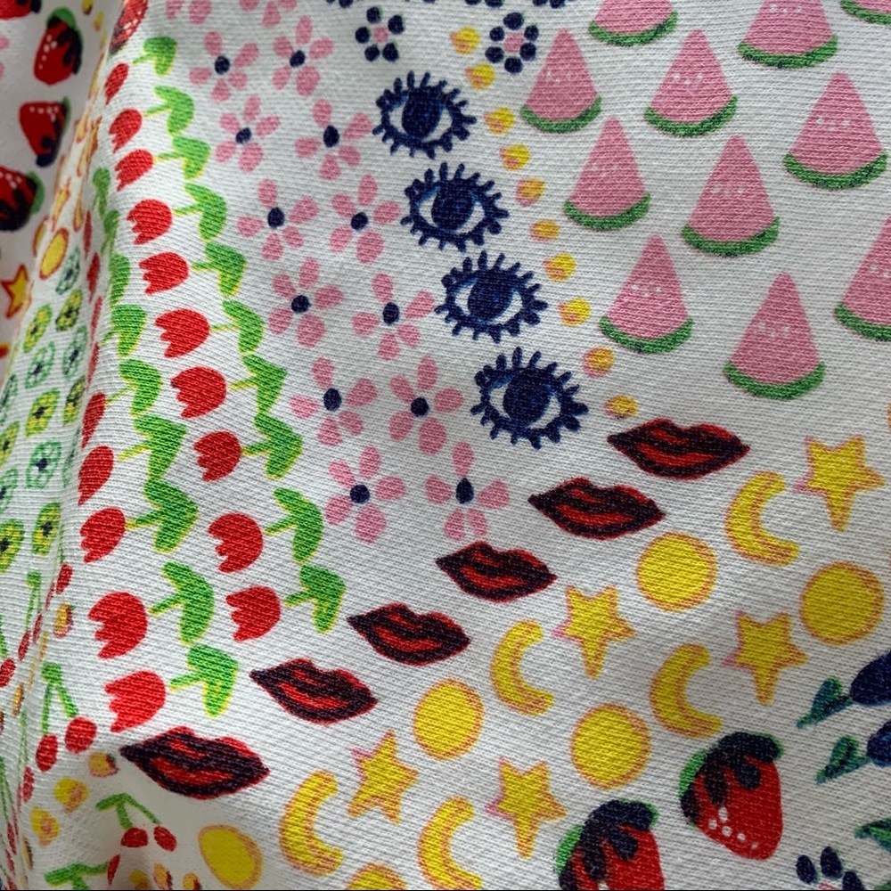 Champion x Susan Alexandra Multicolor Crewneck Sweatshirt - Pink, Yellow, Green - Picture 11 of 12
